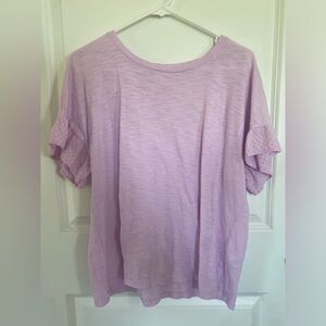 Womens lavender blouse
